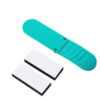 Portable Foldable Small Toilet Seat Lifter Toilet Pad Cover Lower Lid Handle Hygienice Clean Lift Raise Toilet Seats The Clean Way Avoid Touching Self Adhesive Hygiene (Blue)
