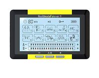 10 Modes Best Muscle Simulator tens EMS nmes Unit Machines Electric Electronic Pulse Massagers for Back Neck Shoulder Knee Legs Body Pain tmj Replacement Pads HealthmateForever TS10ABH -Yellow