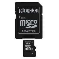 Professional Kingston MicroSDHC 8GB (8 Gigabyte) Card for Kodak EasyShare C613 Camera Phone with custom formatting and Standard SD Adapter. (SDHC Class 4 Certified)