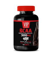 Muscle Builder Fat Burner Pill - BCAA - BRANCHED Chain Amino Acid 3000 MG - bcaas Amino acids - 1 Bottle 120 Tablets