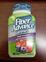 Fiber Advance Gummies Weight Management, 6G Fiber, 90 Gummies