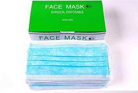 Professional Disposable Face Mask (3-Ply) with Earloop for Virus, Bacteria, Germ, Dust, Pollen, Particle Protection (50)