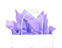 Gift Expressions Gift Tissue Paper Bulk, 20 x 20 Inches, 60 Count, Lavender Square Gift Wrapping Tissue Paper for Gift Bags, Paper Bags, DIY Craft Supplies, Premium Quality Gift Wrap