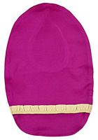 Stretchy Deodorizing Ostomy Pouch Cover (Purple - Frill, XL)