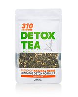 Jasmine Mint Detox Tea | 310 Tea Fights Bloating and Appetite Suppressant, Increases Metabolism | Organic Green Tea with Yerba Mate, Guarana, Ginger (Loose Leaf), 30 Servings)