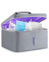 LED UV Cleaner for Cell Phone, HozHoy Phone Sanitizer Bag for Phone,Jewelry, Beauty Tools, 99% Cleaned in 5 mins Sanitizer Box