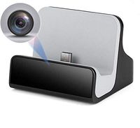 Hidden Camera Charger Dock Spy Camera Support Motion Detection and Invisible Lens, Video Recorder Camera Use for Home or Office Security Surveillance (Android Charger)