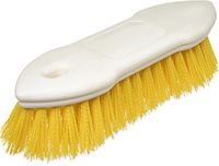 Carlisle 4549404 Spectrum Pointed-End Scrub Brush, Plastic Block, 1-3/8"-Long Yellow Polyester Bristles, 8" L x 1-1/2" W (Case of 12)