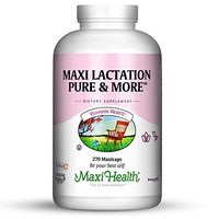 Maxi Health Lactation Pure & More - Mom's Favorite - Nursing Support - 270 Capsules - Kosher