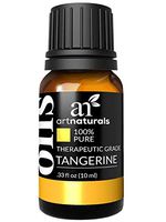 ArtNaturals 100% Pure Tangerine Essential Oil - (.33 Fl Oz / 10ml) - Undilued Therapeutic Grade - Balance Comfort and Cleanse - Citrus