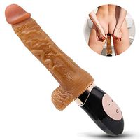 Upgraded Powerful Automatic Swinging Wand Massager with Multi Magic Massager Modes, Whisper Quiet, Waterproof, Handheld, Cordless Vibratoir Medical Grade Silicone Massage Best Gifts