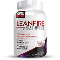 Force Factor LeanFire with Next-Gen Slimvance, Advanced Thermogenic Fat Burner, Extend Elevated Energy & Endurance, Enhance Focus & Mental Clarity, 120 Count