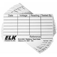 ELK PRODUCTS BLTLABELS PK 100 SELF ADHESIVE TEST DATA by ELK