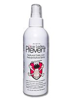 Lice Ladies Prevent/Natural Daily Lice Preventative Spray/Non-Toxic homeopathic lice Repellent with Soothing Peppermint Scent / 8 oz Spray Bottle