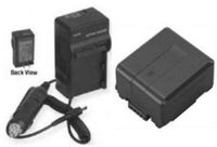 Battery + Charger for Panasonic HDC-SD1PP, Panasonic HDC-SD10, Panasonic AGHMC80PJ, Panasonic AG-HMC80PJ