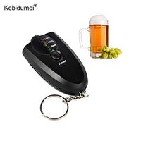Professional Car Alcohol Tester High Accuracy Detector Alcohol Alkohol Detector Breathalyzer Alcotest LED Flashlight
