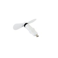 Xumeili Colorful USB C Mini Fan USB Tpye C Phone Fan Mini Portable Type-C Mobile Phone Cooling Fan For Samsung Galaxy S8 S8 Plus Google Nexus 5X For Huawei P9 Type C Mini Fan (white)