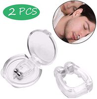 Anti Snore Nose Clip Snoring Solution Silicone Magnetic Stop Snoring Nose Device Mini Comfortable Snore Reducing Aids 2pc