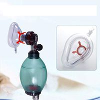 Erasky Respirator Portable Artificial Resuscitation First Aid Respiratory Airbag Set PVC Resuscitation Airbags for Adults