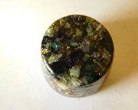 Chrysocolla Orgone Generator Energy Accumulator 7.83Hz/432Hz/528Hz/Advance Harmonics Many Beautiful Ingredients!! (Chrysocolla)