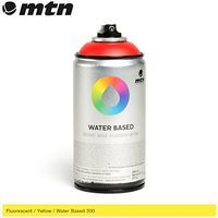 MTN Water Based 300 Spray Paint - WRV - Fluorescent Yellow