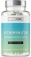 Femme Forme Vitamin//24 Multivitamin for Women: Womens Multivitamin Supplement with B Vitamins, Inositol and Sensoril Ashwagandha, Vitamins and Minerals Specifically Dosed for Women, 120 Capsules