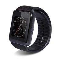 Amazingforless GT08 Bluetooth Touch Screen Smart Wrist Watch Phone with Camera - Black