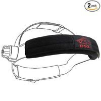 BSX Black Helmet Sweatbands (2Pc)