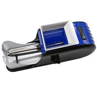 Electric Cigarette Rolling Machine Tobacco Injector Automatic Cigarette Roller Adjust Density of Tobacco (Blue)