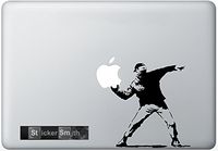 Banksy Macbook Decal Mac Decal Macbook Pro Laptop Sticker Vinyl Decal Mac Apple Skin 13 15 17