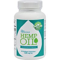 2 Pack of Manitoba Harvest Hemp Seed Oil Capsules - 60 Capsules