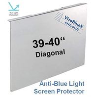 39-40 inch VizoBlueX Anti-Blue Light TV Screen Protector. Damage Protection Panel (35.6 x 21.3 inch) Filter Blocking UV & Blue Light from 380 to 495nm. Fits LCD, LED, 4K OLED & QLED HDTV Displays