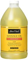 Bon Vital' Original Massage Oil for a Versatile Massage Foundation to Relax Sore Muscles & Repair Dry Skin, Most Requested Best Massage Oil on Market, Unbeatable Consistency and Quality, 1/2 Gallon