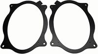 2012-2017 Camry & 2014-2019 Corolla 6x9 Rear Deck Speaker Adapter Spacer Rings - SAK054_69-1 Pair