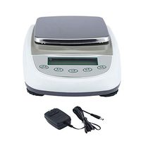 ZYY Digital Display Electronic Scale, 0.1g/1000g High Precision LCD Jewelry Laboratory Multi-Function Tare Function (Size : 3kg/0.01g)