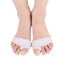 Healifty Pair of Forefoot Metatarsal Pads Ball of Foot Cushions Gel Pad Sleeve for Calluses Blisters and Forefoot Cushioning Prevention (White)