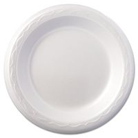 GNP80600 Celebrity Foam Plates, 6 Inches, White, Round, 125/Pack