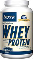 Jarrow formulas whey protein supports muscle development, french vanilla, 32 Ounce