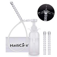 300ml Private Part Irrigator Gynecological Flusher Female Private Part Care Jieyin Cleaner Vaginal Douche Cleaner Anal Douche Vagina Cleaning Kit