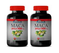 Men Booster Testosterone and Enhancement - Fat Burner for Men Weight Loss Pills - MACA Extract 1600 MG - maca Vitamins for Men - 2 Bottles 120 Capsules