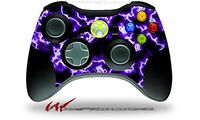 XBOX 360 Wireless Controller Decal Style Skin - Electrify Purple (CONTROLLER NOT INCLUDED)