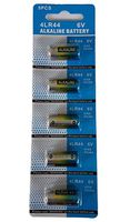 EX-ENEGY 4LR44 476A PX28A 6V Alkaline Batteries 5 Pack