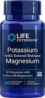 Life Extension Potassium with Extend-Release Magnesium, 60 Count