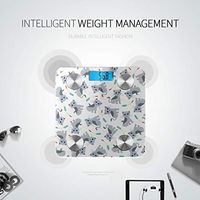 Cute Cartoon Raccoon Electronic Scales Scale for Body Weight Bathrooms Scales Tracks 8 Key Compositions Analyzer Sync with Fitness Apps 400 Lbs