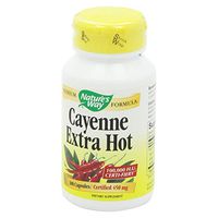Nature's Way, Cayenne 100,000 Hu Extra Hot - 100 Caps [Pack of 12]