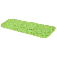 Replacement Washable Microfiber Pad Head Mop Pads Fit Flat Spray Mops (Green)