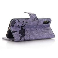 Jennyfly iPhone Xs Wallet Case, PU Leather Wallet Cover Book Style Hand Free Stand Phone Case with Card Slots & Money Pocket Easy Viewing Protection Phone Cover for 5.8 inch iPhone X/XS - Gray