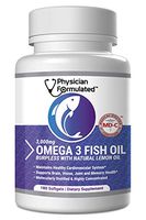 Physician Formulated Fish Oil Omega 3 3000mg per Serving - 915mg Epa, 630mg Dha, 2000mg Total Omega 3 6 9 XL - 180 Capsules