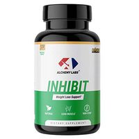 INHIBIT - Non Stimulant Fat Burner Weight Loss Supplement, Appetite Suppressant, Metabolism Booster, Stimulant Free, CLA, L-Carnitine, Dandelion Root, Green Tea, ALA, 120ct