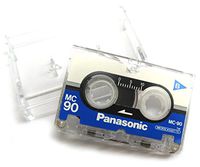 Panasonic MC-90 Microcassette 90 Minute Recording Tapes.